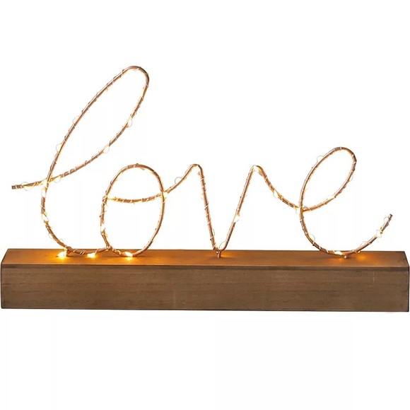 Love Led Light Night Stand Decor Wedding Table Decor - Picture 5 of 9